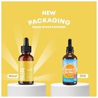 Marque privée Bienvenue Vitamine D3 K2 Vitamines pour enfants Goutte de liquide pour enfants Soutien immunitaire et santé cardiaque 30ML
