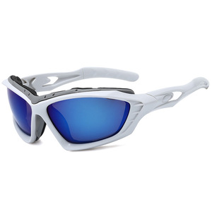 UV400 lunettes <span class=keywords><strong>de</strong></span> soleil <span class=keywords><strong>de</strong></span> <span class=keywords><strong>sport</strong></span> pour hommes femmes lunettes <span class=keywords><strong>de</strong></span> cyclisme transparentes/vertes pour la course en plein air vtt étui <span class=keywords><strong>de</strong></span> vélo <span class=keywords><strong>de</strong></span> route inclus - Product Image 2