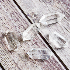 Bán Sỉ Số Lượng Lớn Tháp Đôi Pha Lê Thạch Anh Trong Suốt Tháp Pha Lê Chữa Bệnh Chấm Dứt - Product Image 4