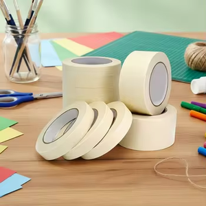 Cinta de Enmascarar Blanca Sin Residuos, <span class=keywords><strong>Alta</strong></span> Flexibilidad para Sellado de Bordes de Paredes, Renovación de Muebles, Venta al Por Mayor - Product Image 4