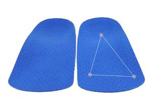 F0082 biển giá rẻ vận chuyển Eva chân phẳng vòm hỗ trợ chỉnh hình giảm đau gót chân nửa Giày Pad chất lượng cao chỉnh hình lót - Product Image 2