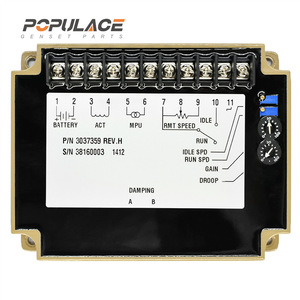 Populace Diesel Engine <b>Speed</b> <b>Controller</b> 3037359 Generator Part Throttle Governor - Product Image 1