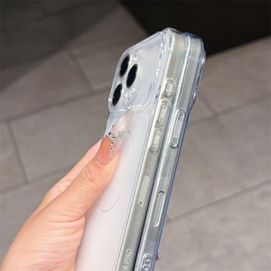 เคสโทรศัพท์ใสแบบนิ่ม TPU  พร้อมช่องแม่เหล็กสำหรับ iPhone 17 Pro Max air - Product Image 5