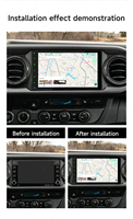Radio para Auto BQCC con GPS de 9 Pulgadas, Android, WIFI, 4G, Carplay, Reproductor Multimedia Estéreo para Toyota Fortuner, Corolla, Sienna