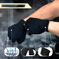 Gants de musculation personnalisés pour hommes et femmes, gants de sport pour l'entraînement en salle de sport, protection des mains, amélioration de la préhension