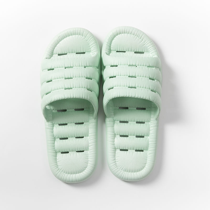 Hollow Out Bathroom Slippers Couples Slides Soft Sole Non-slip Summer Hotel Slippers