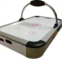 Table de hockey sur air en gros de luxe de 7 pieds avec marqueur électronique pour jouer au jeu de hockey sur glace sur table