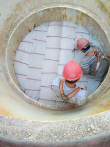 JXKELLEY 125y 250y Plaque en plastique PP ondulée, emballage structuré pour colonne de tour de lavage - Product Image 6