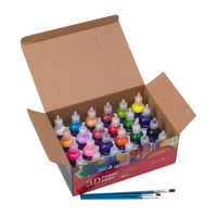 Peinture pour tissus à séchage rapide effet miroir chromé 30ML Zhejiang