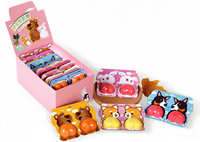 Bonbons Gélifiés 3D en Forme de Fesses Remplis de Confiture Fruitée, Personnalisables OEM, Vente en Gros, Emballage Boîte