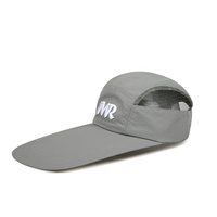 Gorras de Béisbol Personalizadas Solin Unisex de Nylon con Diseño de Puntos Argyle, 5 Paneles, Laterales de Malla Impermeable, Bordado 3D en Relieve, Visera Ancha y Larga