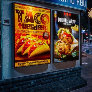 Lintel Agente Procurado 10s Montagem Dobrável Publicidade Tecido Led Lightbox Frameless Pop up Tecido Dobrável Veg Light Box - Product Image 1