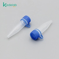 Fournitures de laboratoire Tube à centrifuger stérile médical Tube à centrifuger jetable en plastique avec bouchon à vis