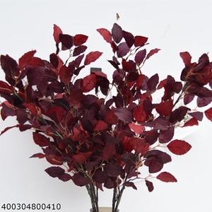 Fornitura Diretta dalla Fabbrica Fyflower <span class=keywords><strong>di</strong></span> Foglie <span class=keywords><strong>di</strong></span> <span class=keywords><strong>Faggio</strong></span> Artificiali Colorate e Realistiche (in Tessuto) per Decorazioni Domestiche - Product Image 6