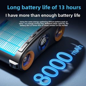 Nuevo Ventilador Portátil Recargable USB de Alta Velocidad 2026 con Clip para Cintura, 8000mAh, Ideal para Exteriores, Hogar y Obras de Construcción - Product Image 3