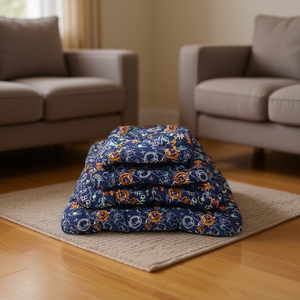 Set Letto per Animali Domestici in Quattro Pezzi Imbottito in Cotone Modello YM1285 - Product Image 3