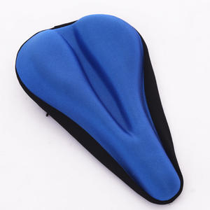 Funda de Asiento de <span class=keywords><strong>Bicicleta</strong></span> 3D, Acolchado Ancho de Gel Suave, Cojín de Asiento de <span class=keywords><strong>Bicicleta</strong></span> de Ejercicio, Cojín de Asiento de <span class=keywords><strong>Bicicleta</strong></span> de Montaña de Espuma Ancha - Product Image 4