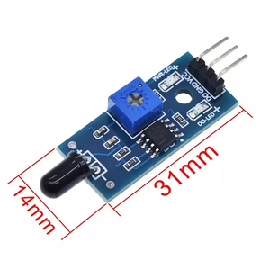 3-pin Flame Sensor <strong>Module</strong> Fire Source Detection <strong>Infrared</strong> Receiving Fire Light Detection - Product Image 5