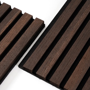 Pannello Acustico in Legno Stile Moderno Aku, MDF con Schiuma in Poliestere, Impiallacciatura in PET, Insonorizzante per Hotel, Sale Riunioni per Bambini, Design <span class=keywords><strong>3D</strong></span> - Product Image 3