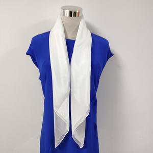 100% תות משי צעיף 5mm לא צבוע בתפזורת לבן habotai לצביעה - Product Image 3