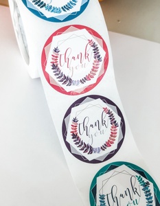 Logotipo de diseño personalizado, pegatinas de agradecimiento para pequeños negocios - Product Image 6