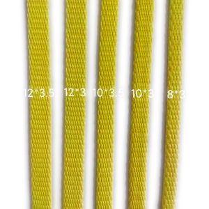 Cuerda de Aramida de Alta Temperatura de Tejido Especial Blue Xin 10x3 Amarilla para Aislamiento de Hornos de Vidrio - Product Image 5