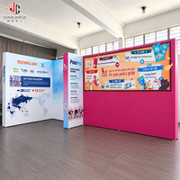 Stand d'exposition pliable en aluminium personnalisé avec impression par sublimation pour la vente au détail