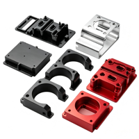 Pièces mécaniques en aluminium anodisé usinées avec précision par CNC, composants industriels personnalisés, usinage CNC, pièces en acier inoxydable
