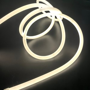 Tube lumineux LED néon flexible circulaire 16 mm 270 degrés 12V 24V en silicone pour les coins d'hôtel et les accents linéaires artistiques - Product Image 3