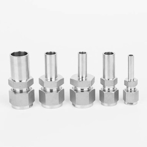 Raccords en acier inoxydable haute pression 304 316 |   Connexion par <span class=keywords><strong>soudure</strong></span> à deux ferrules - Product Image 1