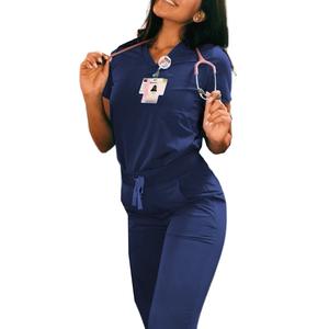 Uniforme de travail pour médecin, tenue médicale sexy pour femme, uniformes médicaux, <span class=keywords><strong>mon</strong></span> logo, uniformes d'infirmière, uniformes d'hôpital - Product Image 4
