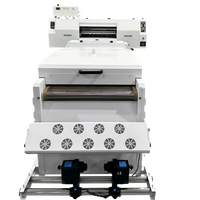 Nueva Impresora de Inyección de Tinta DTF de 4 Cabezales 3200, Plotter Digital Automático de 60 cm para Películas PET, Impresora de Camisetas de Alta Estabilidad con Tinta de Pigmento, 1 Año de Garantía