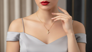 Trendy Natural Diamond Alphabet P Unisex Pendant Personalized Initial <b>Letter</b> <b>Gold</b> Jewelry with Real Diamonds Fine Jewelry - Product Image 5