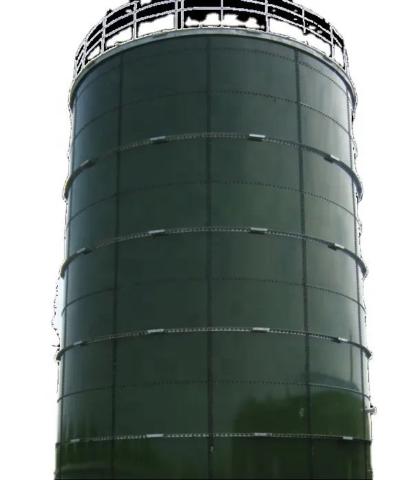 Vidrio fundido a tanques de agua de rigación de acero GFS tanque de almacenamiento de agua