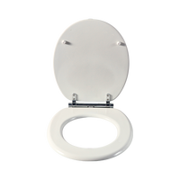 Sièges de toilette moulés par compression, quincaillerie de montage rapide incluse, économisez temps et efforts d'installation