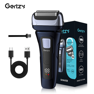 New Arrival Waterproof <b>Shaver</b> Men Intelligent Digital Display Shaving Washable Foil With Type-C Charging Foil <b>Shaver</b> - Product Image 1