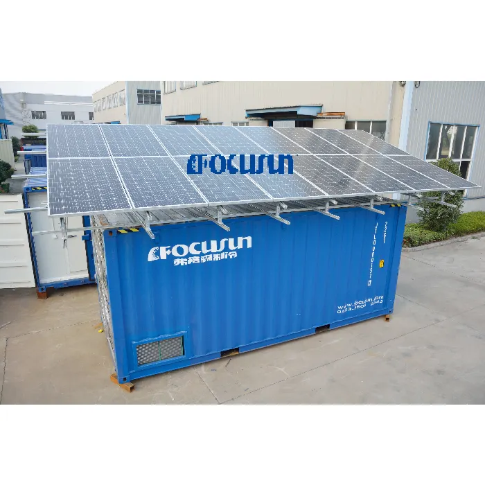 Cella frigorifera ad energia solare containerizzata Non inquinante e sicura