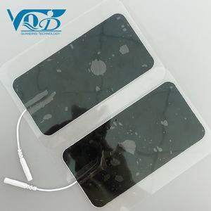 Rectángulo reutilizable decenas unidad ems estimulador muscular decenas unidad masaje eléctrico pastillas con alambre - Product Image 2