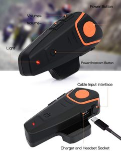 Auriculares para Casco de Motocicleta <span class=keywords><strong>BT</strong></span>-<span class=keywords><strong>S2</strong></span>, <span class=keywords><strong>Intercomunicador</strong></span> para 3 Motociclistas, Material Plástico, Colocación Izquierda - Product Image 5
