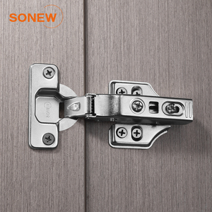 SONEW Cabinet <strong>Door</strong> <strong>Hinge</strong> Soft Close Wholesale Fixed Mounted Kitchen Cabinet Conceal Hydraulic <strong>Hinges</strong> for Furniture <strong>Wardrobes</strong> - Product Image 2