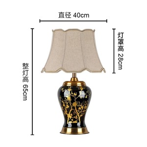 <strong>Lights</strong> <strong>for</strong> Home Hotel Villa Room Decoration Side Table Lamp Ceramic <strong>Vase</strong> Table Lamp - Product Image 4