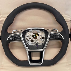 Volante in Fibra di Carbonio e Alcantara Personalizzato per Audi A3 8V A4 B8 B9 S3 S4 S5 Rs5 Rs3 Rs4 A5 B9, Alcuni con Riscaldamento - Product Image 3