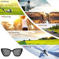 Vintage Cat-Eye Sonnenbrille für Damen, Modisches Markendesign, Coole Outdoor-Brille, Personalisierte Luxus-Eyewear für Frauen und Männer mit UV400-Schutz