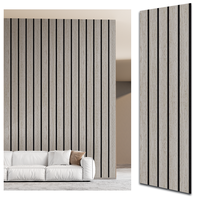 Panel Acústico de Listones de Madera, Chapa de Roble Natural, MDF, Absorbente de Sonido, Akupanel para Paredes y Techos de Hoteles y Oficinas