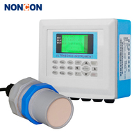 Medidor de flujo de Río RS485 parshall flum, medidor de flujo ultrasónico de canal abierto