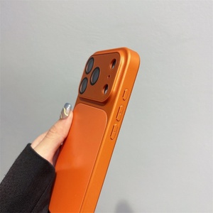 เคสโทรศัพท์มือถือแบบแม่เหล็กสีออริจินัล รุ่น Trend  วัสดุกระจกฝ้า สำหรับ iPhone 17 Air 16 Pro Max  พร้อมเลนส์ป้องกันกล้อง  ด้านหลังแบบด้าน  วัสดุ TPU - Product Image 4
