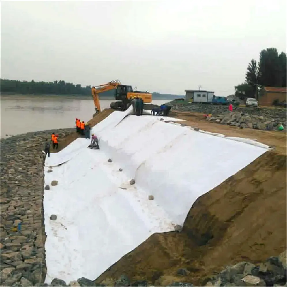 Tunnel Geotextiel Bouw Geweven Stof Geofabric