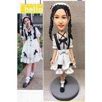 Figurine de bobbletête personnalisée, cadeau pour petite amie, saint-valentin, anniversaire, sur vos Photos