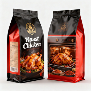 Bolsa <span class=keywords><strong>de</strong></span> Embalaje Personalizada para Pollo Asado Entero, con Cierre Hermético para Microondas, para Comida Caliente <span class=keywords><strong>de</strong></span> Rotisserie - Product Image 2