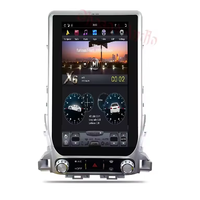 Autoradio 16 pouces, vidéo de voiture, autoradio pour Toyota Land Cruiser 2016-2018, commande centrale du véhicule, lecteur DVD de voiture, GPS, navigation